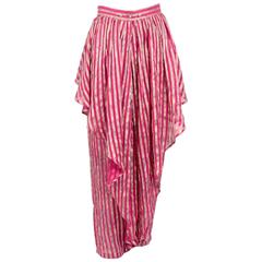 Vintage Early 1980s Kenzo Silk Trousers 6
