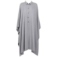 Vintage Angelo Tarlazzi Cashmere Mix Grey Cape 3