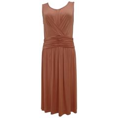 Fendi Rose Pale nude Dress NWOT 5