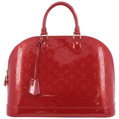  Louis Vuitton Alma Handbag Monogram Vernis GM