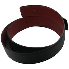 Hermès Leather belt strap in 42 mm Reversible size 100 cm  / BRAND NEW 
