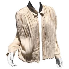 Claude Montana Linen Open Front Top 6