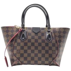 Louis Vuitton Caissa Tote PM Brown Damier Canvas Top Bag at 1stDibs