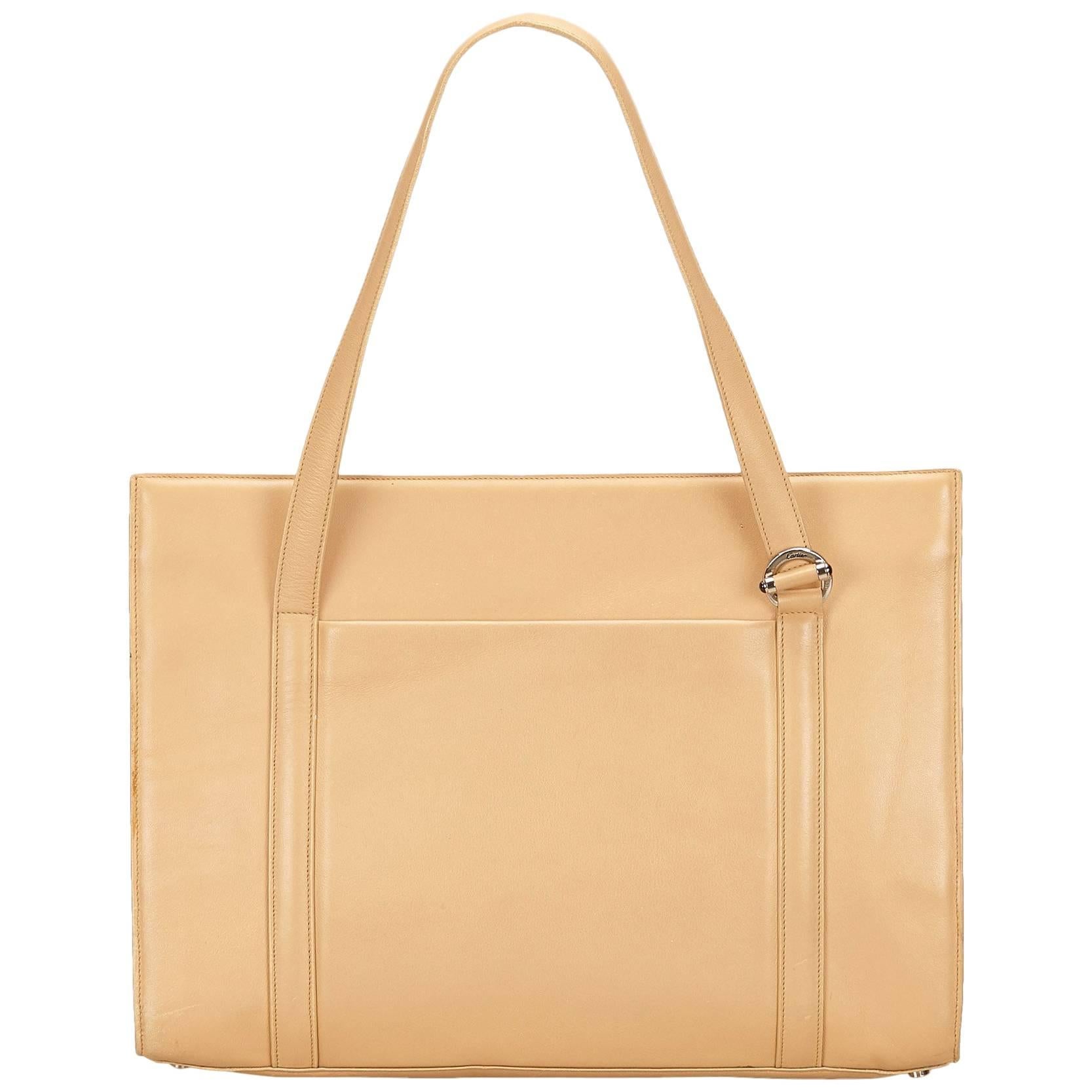 Cartier Brown Tote Bag