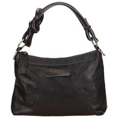 Chloe black Leather Shoulder Bag 9
