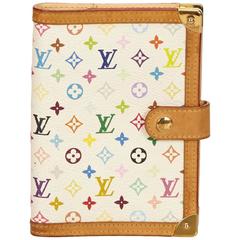 Louis Vuitton White Monogram Multicolore Agenda 6