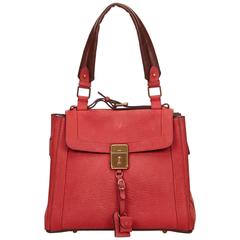 Chloe Red Nubuck Leather Darla 3