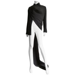 Yohji Yamamoto Wrap & Drape Silk Jacket 3