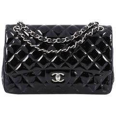 Chanel Classic Double Flap Bag Quilted Patent Jumbo Chanel Classic Double Flap Bag Quilted Patent Jumbo