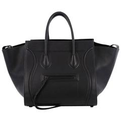 Celine Phantom Handbag Grainy Leather Medium 4