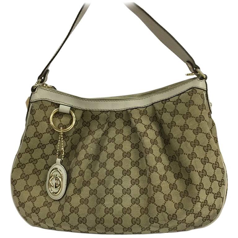 Gucci Sukey Hobo GG Canvas Medium