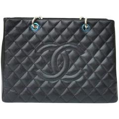 Chanel Caviar Quilted Grand Shopping Tote GST