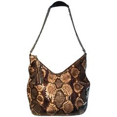 Gucci Python Leather Hobo Interlocking G