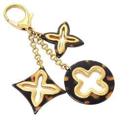 Louis Vuitton Bijous Sac Insolence Ecaille Brown Key Holder / Charm 