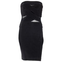 Sheer Net Tadashi Body-Con Dress 5