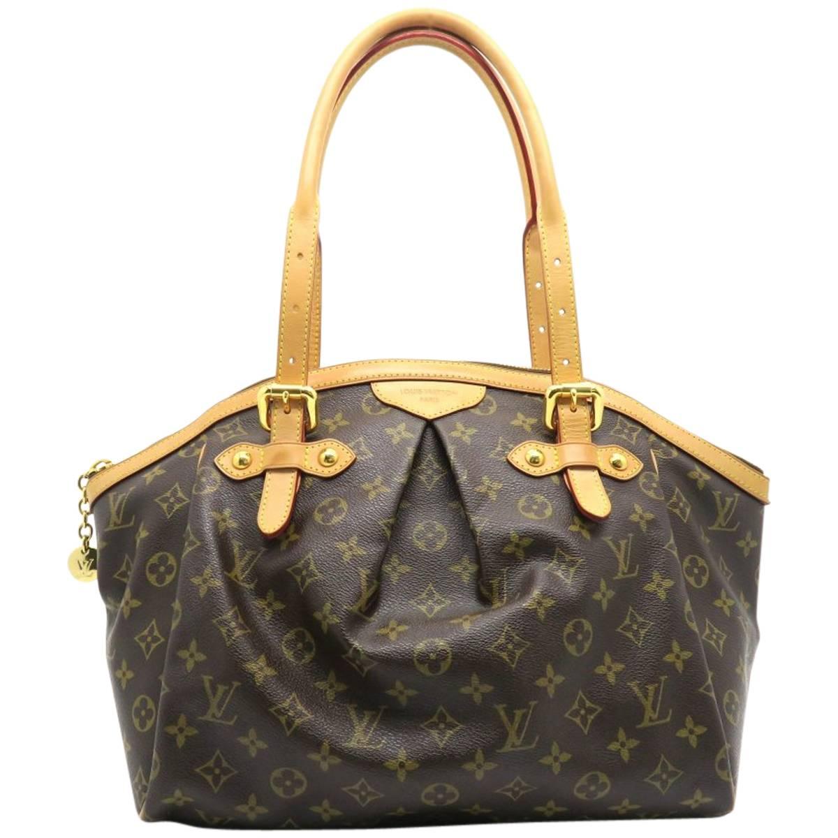 Louis Vuitton Tivoli GM Brown Monogram Canvas Tote Bag