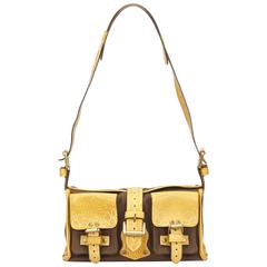 Mulberry Brown Canvas Roxanne 11