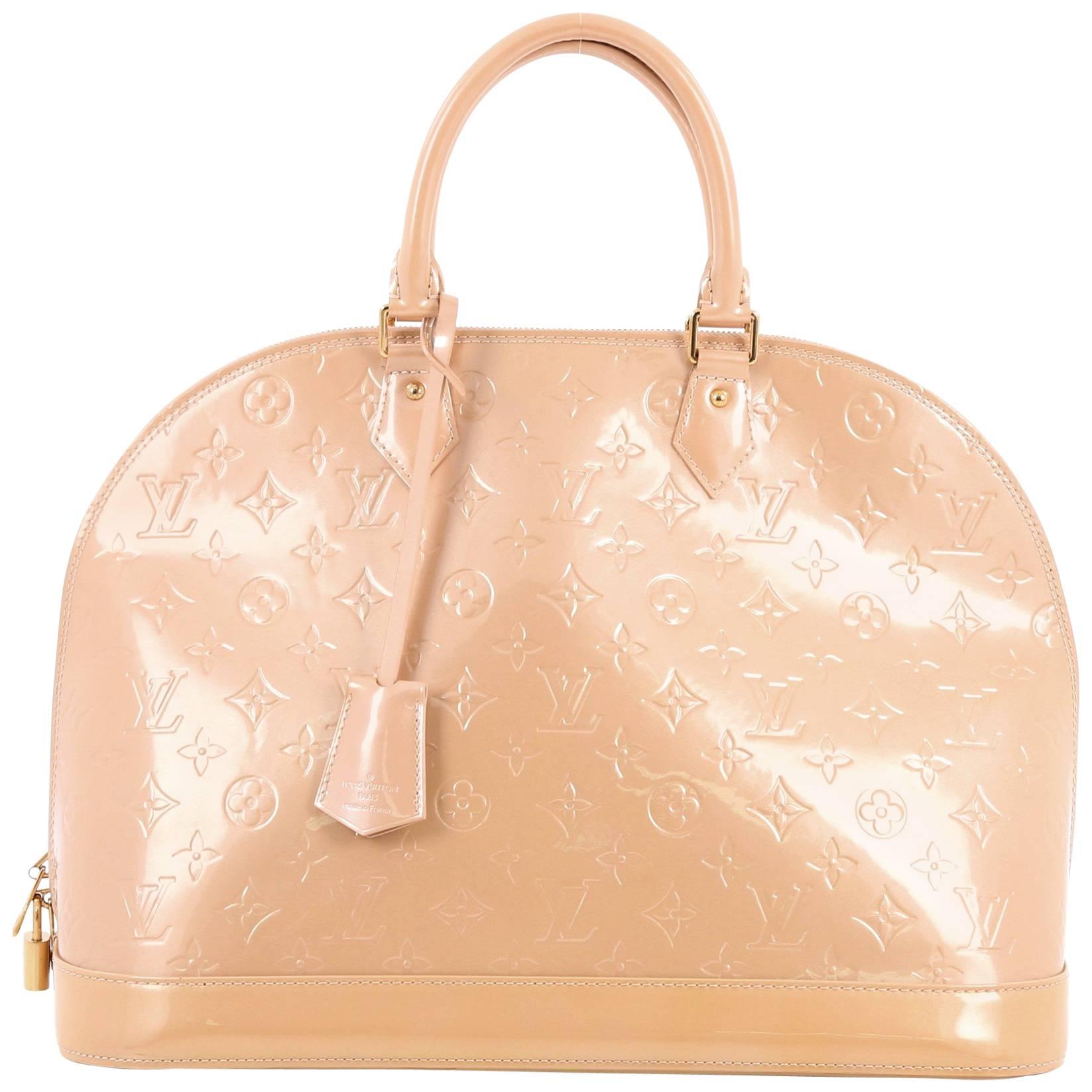 Louis Vuitton Monogram Vernis GM Alma Handbag 