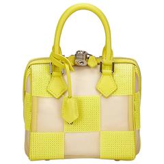Louis Vuitton Yellow Damier Speedy Cube TPM 4