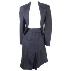 Comme des Garcons 1989 Collection Silk Suit 5