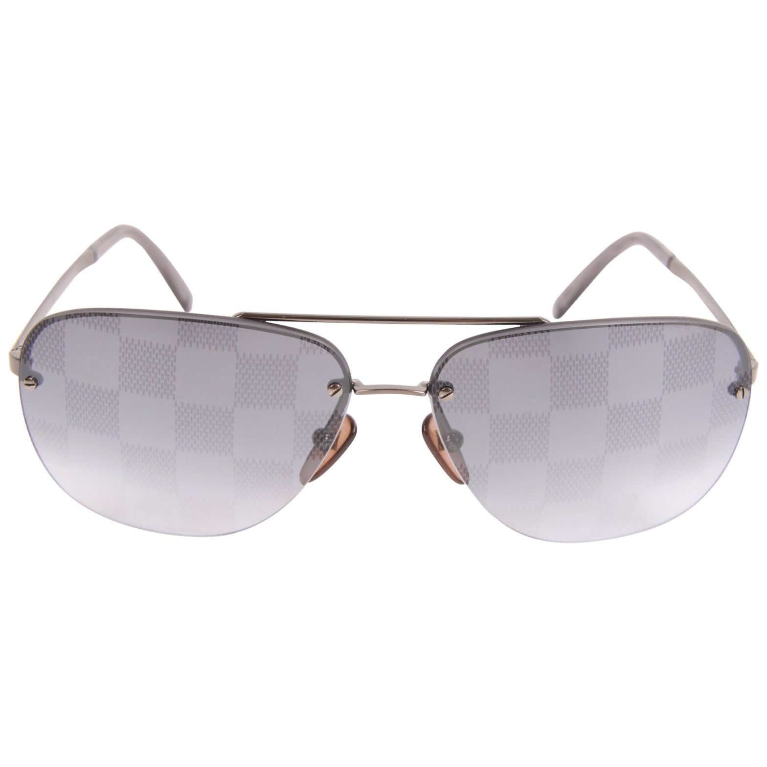 Louis Vuitton Socoa Damier Aviator Sunglasses - blackish silver at 1stDibs  | louis vuitton socoa damier sunglasses, socoa damier sunglasses, louis  vuitton damier sunglasses