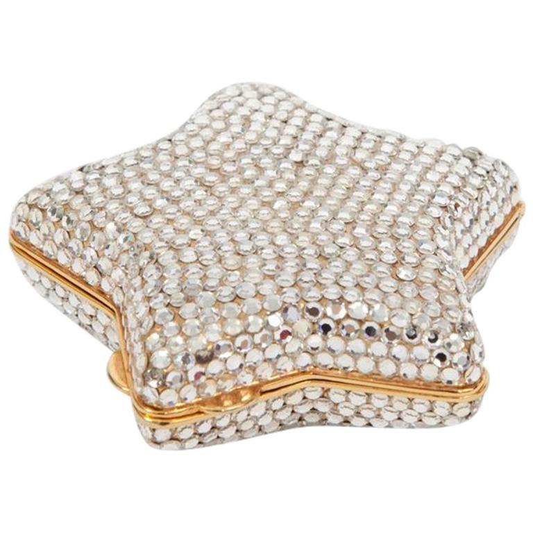 Judith Leiber Crystals Star Pill Box at 1stdibs