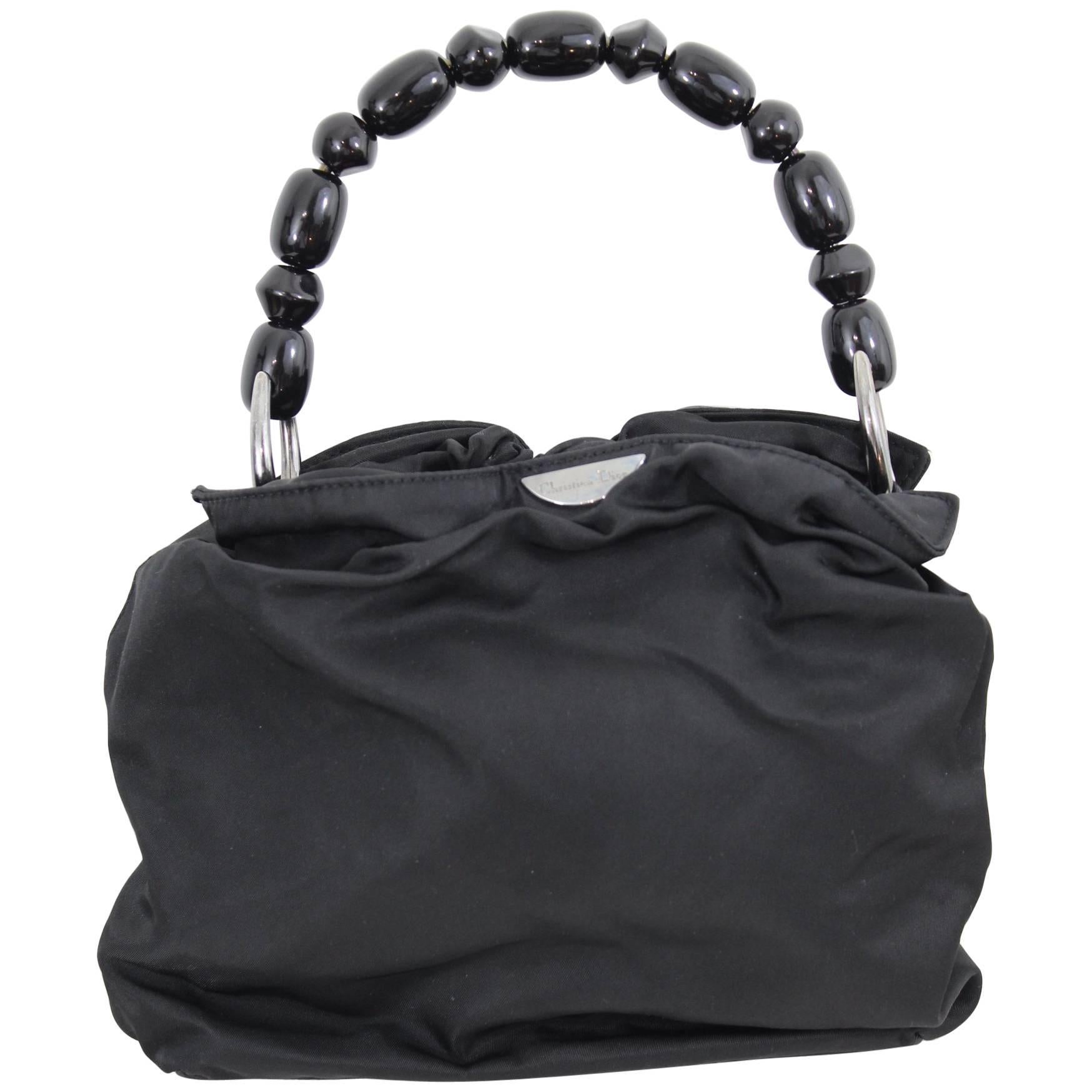 Nice Black Christian Dior Malice Evening Bag For Sale