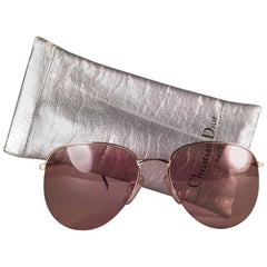 New Vintage Christian Dior Monsieur 2237 Half Frame Optyl Germany Sunglasses
