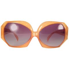 New Vintage Christian Dior 2025 30 Jaspe Amber Jerry Hall Optyl Sunglasses 2