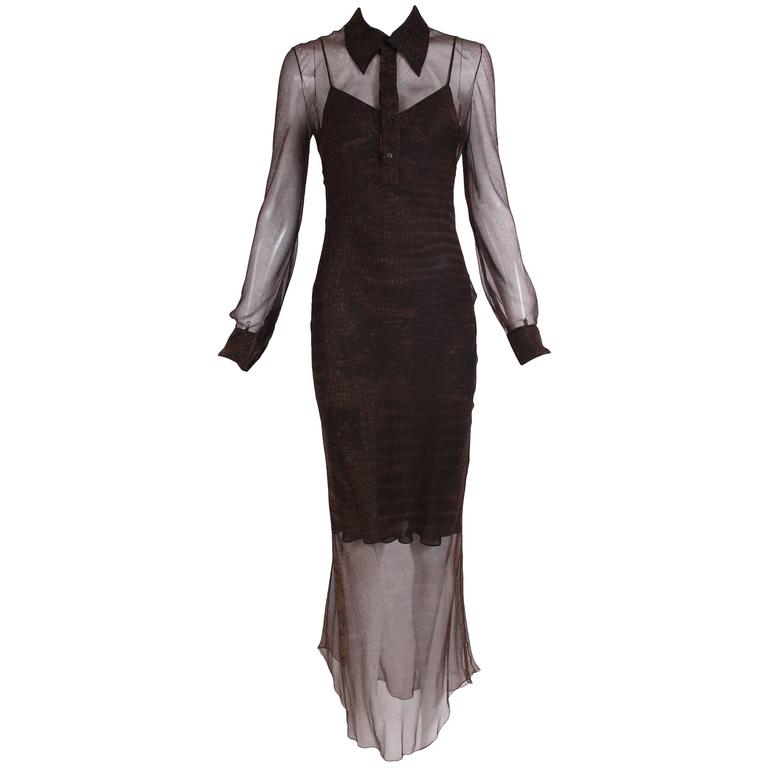 transparent dress