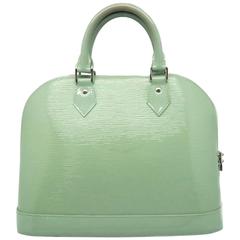Louis Vuitton Alma PM Green Epi Leather Tote Bag