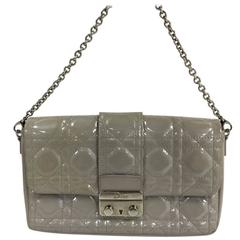 Christian Dior New Lock Pouch Cannage Quilt Patent Mini