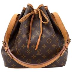 Vintage Louis Vuitton Petit Noe Monogram Canvas Shoulder Bag