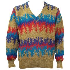 Classic Vintage 1970's Missoni Knit Sweater 9