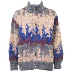 Unisex 1970's Reversible Missoni Knit Bomber Jacket 10