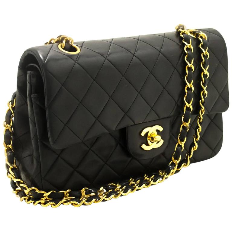 Black Quilted Chanel Handbag The Best Quilt