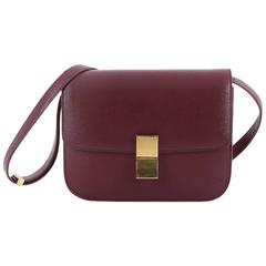 Celine Box Bag Grainy Leather Medium