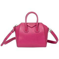 Antigona Mini Fuchsia Leather