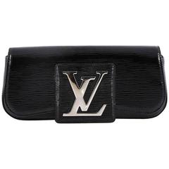 Louis Vuitton Sobe Clutch Vernis Amarante with Tortoise Shell LV