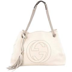 Gucci Soho Shoulder Bag Chain Strap Leather Medium Gucci Soho Shoulder Bag Chain Strap Leather Medium