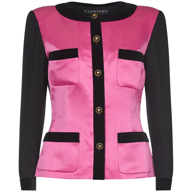 CHANEL 26S VELVET JACKET 728