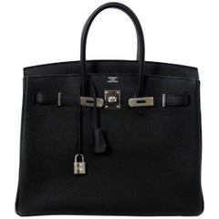 Hermès Birkin Black Togo 35 PHW Brand New In Box 1