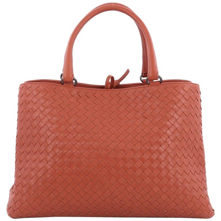 Bottega Veneta Milano Tote Intrecciato Nappa Large