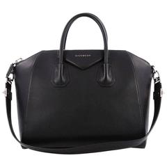 Used Givenchy Antigona Bag Leather Medium