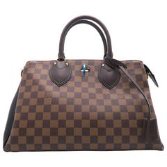 Louis Vuitton Normandy Brown Damier Satchel Bag N41487 LV