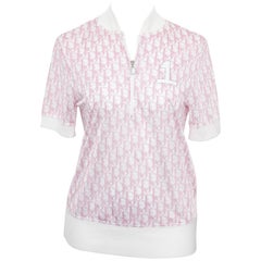John Galliano for Christian Dior Pink Trotter Logo Shirt