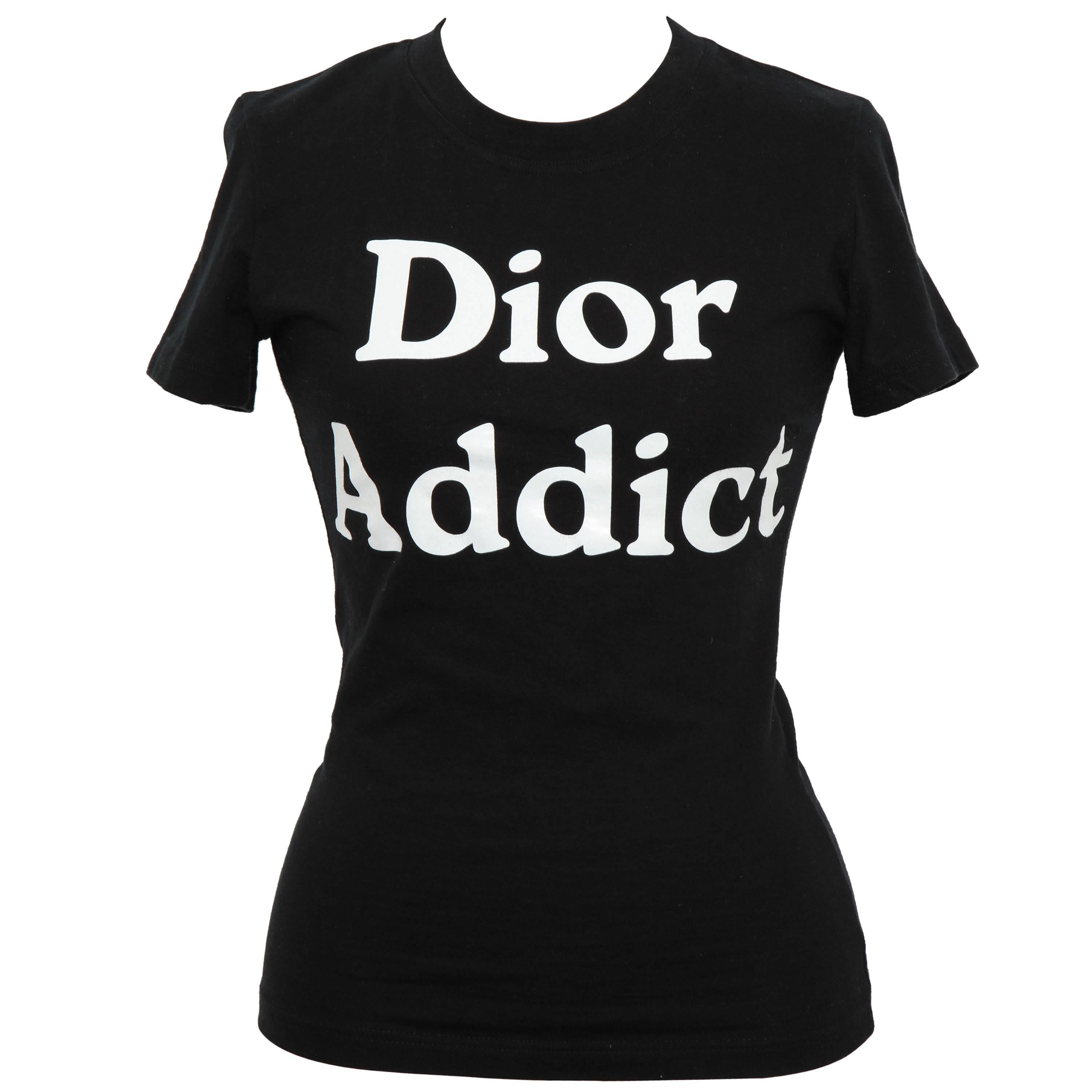John Galliano for Christian Dior "Dior Addict" Tank Top T-Shirt For Sale