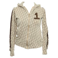 John Galliano for Christian Dior Light Brown Trotter Logo Sweatshirt