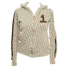 John Galliano for Christian Dior Light Brown Trotter Logo Sweatshirt 10