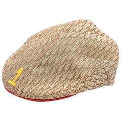 Christian Dior by John Galliano Rasta Logo Hat "1" Printed 1